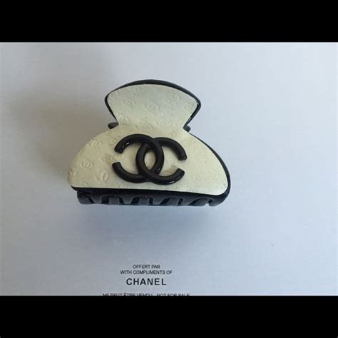 authentic chanel hair clip|Chanel claw clips.